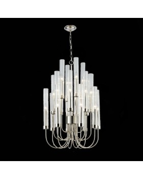 SLD007.103.20 Люстра подвесная ST-Luce Никель/Прозрачный E14 20*40W SONITA-foto4