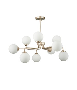 SLE106203-09 Светильник подвесной ST-Luce Золотистый/Белый G9 LED 9*5W REDJINO-foto2