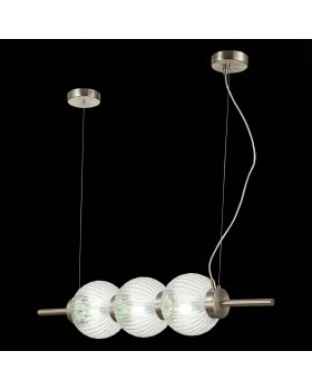 SL1155.113.03 Светильник подвесной ST-Luce Никель/Прозрачный E14 3*40W MARENA-foto7