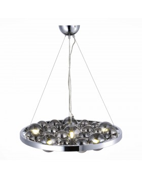 SL1510.103.06 Люстра подвесная ST-Luce Хром/Дымчатый G9 6*5W Olmi-foto4