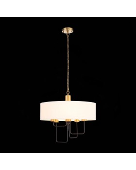 SL336.303.05 Люстра подвесная ST-Luce Коричневый, Бронза/Бежевый E14 5*60W DELAVERA-foto23