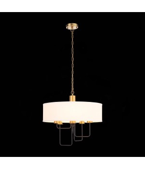 SL336.303.05 Люстра подвесная ST-Luce Коричневый, Бронза/Бежевый E14 5*60W DELAVERA-foto23