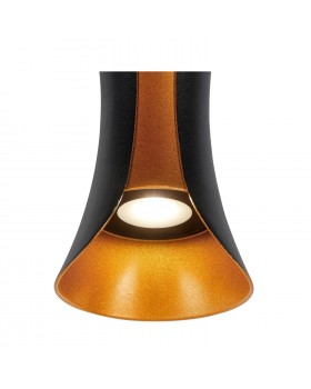 SL1584.401.01 Светильник уличный настенный ST-Luce Черный/Белый,Золотистый,Черный LED 1*12W 4000K COSETTO-foto3