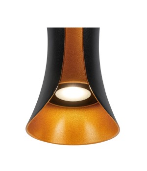 SL1584.401.01 Светильник уличный настенный ST-Luce Черный/Белый,Золотистый,Черный LED 1*12W 4000K COSETTO-foto3