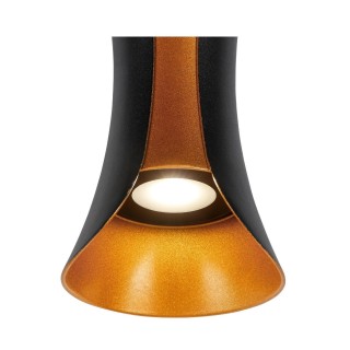 SL1584.401.01 Светильник уличный настенный ST-Luce Черный/Белый,Золотистый,Черный LED 1*12W 4000K COSETTO-foto3