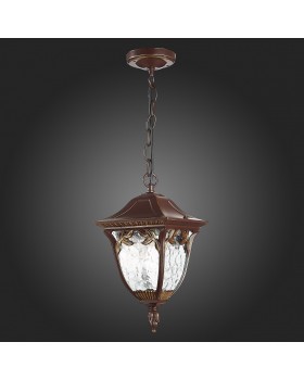 SL083.703.01 Светильник уличный подвесной ST-Luce Кофейный/Кофейный, Прозрачный E27 1*60W CHIANI-foto8