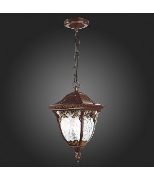 SL083.703.01 Светильник уличный подвесной ST-Luce Кофейный/Кофейный, Прозрачный E27 1*60W CHIANI-foto8
