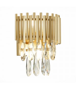 SL1625.201.02 Бра ST-Luce шампань/шампань, прозрачный E14 2*40W Barletta-foto3