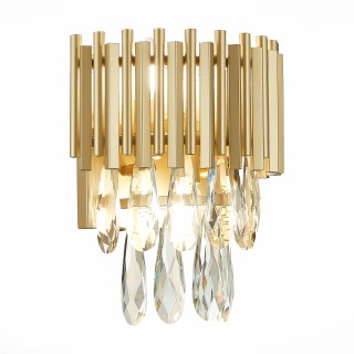 SL1625.201.02 Бра ST-Luce шампань/шампань, прозрачный E14 2*40W Barletta-foto3