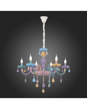 SL1700.783.06 Люстра подвесная ST-Luce Разноцветный E14 6*40W FIATA-foto6