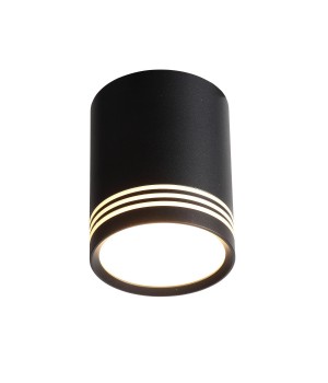 ST101.442.12 Светильник потолочный Черный LED 1*12W 4000K 936Lm Ra>80 120° IP20 D79xH100 170-240V CERIONE-foto2