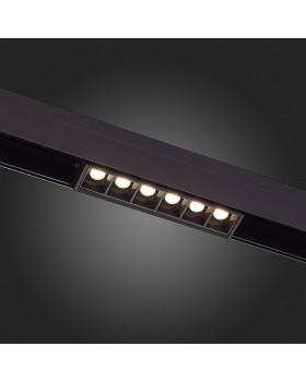 ST361.436.06 Магнитный трековый светильник Черный LED 1*6W 3000K 532Lm Ra>80 36° IP20 L115xW22xH44 48V SEIDE-foto7
