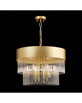 SL1225.203.06 Люстра подвесная ST-Luce Золотистый/Золотистый, Прозрачный E14 6*40W CONTATTO-foto7