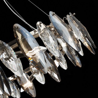 SL1227.103.08 Люстра подвесная ST-Luce Никель/Прозрачный E14 8*40W ANCONA-foto6