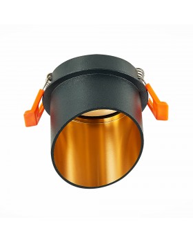 ST214.408.01 Св-к встр. Черный GU10 1*50W IP20 L68xW68xH68 220V Без ламп ST214-foto2