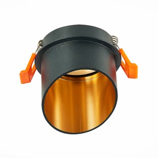 ST214.408.01 Св-к встр. Черный GU10 1*50W  IP20 L68xW68xH68 220V Без ламп ST214-foto2