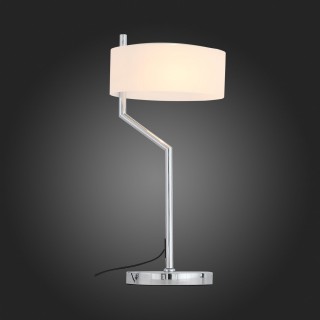 SL483.504.01 Прикроватная лампа ST-Luce Хром/Белый E27 1*60W (из 2-х коробок) FORESTA-foto7