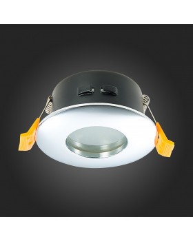 ST213.108.01 Св-к встр. Хром GU10 1*50W IP44 L84xW84xH50 220V Без ламп ST213-foto8