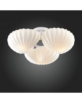 SL534.502.03 Люстра потолочная ST-Luce Белый/Белый E27 3*60W CONGLIA-foto3