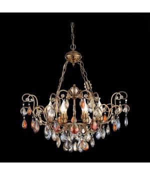 SL421.303.08 Люстра подвесная ST-Luce Бронза/Мульти E14 8*40W VIANETA-foto7