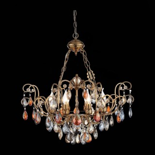 SL421.303.08 Люстра подвесная ST-Luce Бронза/Мульти E14 8*40W VIANETA-foto7