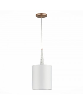 SL1163.203.01 Светильник подвесной ST-Luce Матовое золото/Белый E14 1*40W VELLINO-foto2