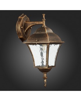 SL082.211.01 Светильник уличный настенный ST-Luce Бронза/Бронза, Прозрачный E27 1*60W DOMENICO-foto8