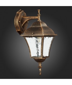 SL082.211.01 Светильник уличный настенный ST-Luce Бронза/Бронза, Прозрачный E27 1*60W DOMENICO-foto8