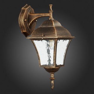 SL082.211.01 Светильник уличный настенный ST-Luce Бронза/Бронза, Прозрачный E27 1*60W DOMENICO-foto8