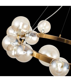 SL1165.303.15 Светильник подвесной ST-Luce Бронза/Коньячный G4 15*5W NECTON-foto6