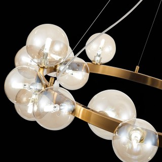 SL1165.303.15 Светильник подвесной ST-Luce Бронза/Коньячный G4 15*5W NECTON-foto6