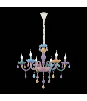 SL1700.783.06 Люстра подвесная ST-Luce Разноцветный E14 6*40W FIATA-foto11