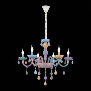 SL1700.783.06 Люстра подвесная ST-Luce Разноцветный E14 6*40W FIATA-foto11