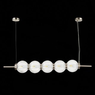 SL1155.103.05 Светильник подвесной ST-Luce Никель/Прозрачный E14 5*40W MARENA-foto5