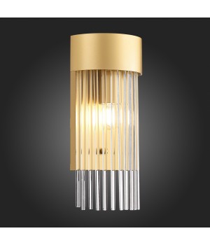 SL1225.201.01 Бра ST-Luce Золотистый/Золотистый, Прозрачный E27 1*60W CONTATTO-foto9