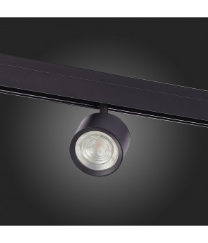 ST353.436.06 Магнитный трековый светильник Черный LED 1*6W 3000K 560Lm Ra>80 36° IP20 L120xW81xH138 48V VEDO-foto8