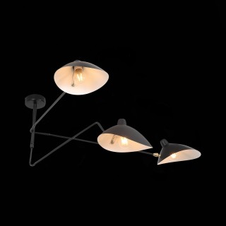 SL305.402.03 Люстра потолочная ST-Luce Черный/Черный, Белый E27 3*60W SPRUZZO-foto5