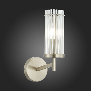 SL1233.101.01 Бра ST-Luce Никель/Прозрачный E14 1*60W BITONTO-foto4