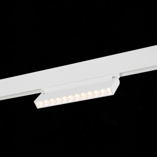 ST364.536.12 Магнитный трековый светильник белый LED 1*12W 3000K 1 009Lm Ra>80 36° IP20 L219xW22xH108 48V NANE-foto4