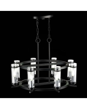 SL334.403.08 Люстра подвесная ST-Luce Черный, Никель/Прозрачный E14 8*60W BICHERO-foto7