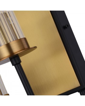 SL336.301.02 Бра ST-Luce Коричневый, Бронза/Прозрачный E14 2*60W DELAVERA-foto2