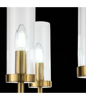 SL1159.303.07 Люстра подвесная ST-Luce Латунь/Латунь, Прозрачный E14 7*60W ACAZIO-foto6