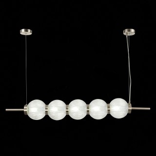 SL1155.103.05 Светильник подвесной ST-Luce Никель/Прозрачный E14 5*40W MARENA-foto4