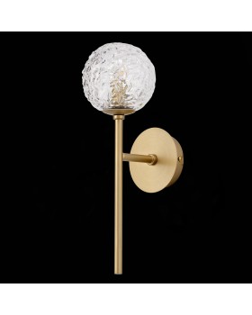 SL1152.201.01 Светильник настенный ST-Luce Золотистый/Прозрачный G9 1*5W ARCOBALINO-foto8