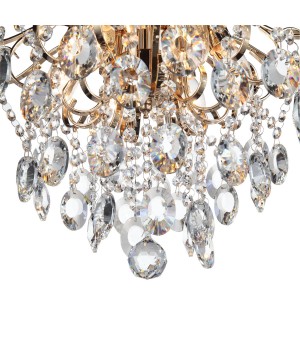 SL846.202.06 Люстра подвесная ST-Luce Золотистый/Прозрачный E14 6*40W ORECCHINI-foto14