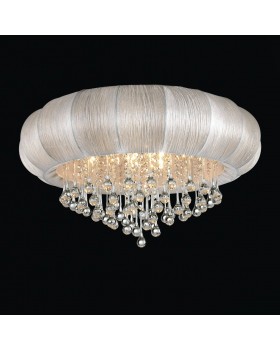 SL350.152.08 Люстра потолочная ST-Luce Хром/Белый, Прозрачный E14 8*40W PREFERITA-foto2