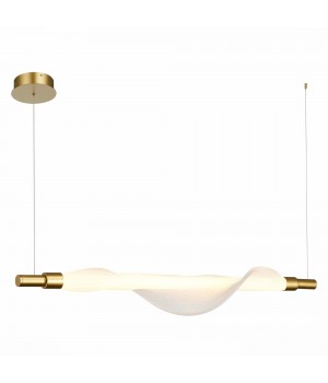 SL6109.203.01 Светильник подвесной ST-Luce Золотистый/Белый LED 1*25W 3000K ALBA-foto3