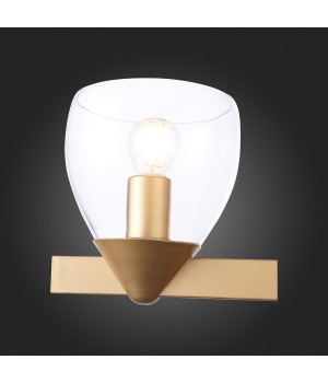 SL1119.203.05 Светильник подвесной ST-Luce Золотистый/Прозрачный E14 5*40W TENERESA-foto15