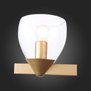 SL1119.203.05 Светильник подвесной ST-Luce Золотистый/Прозрачный E14 5*40W TENERESA-foto15