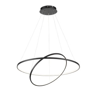 SL904.403.02 Светильник подвесной ST-Luce Черный/Белый LED 2*14W 4000K ERTO-foto3